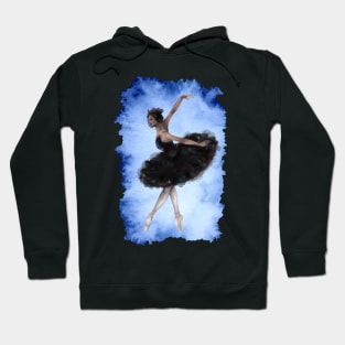 black swan ballerina Hoodie